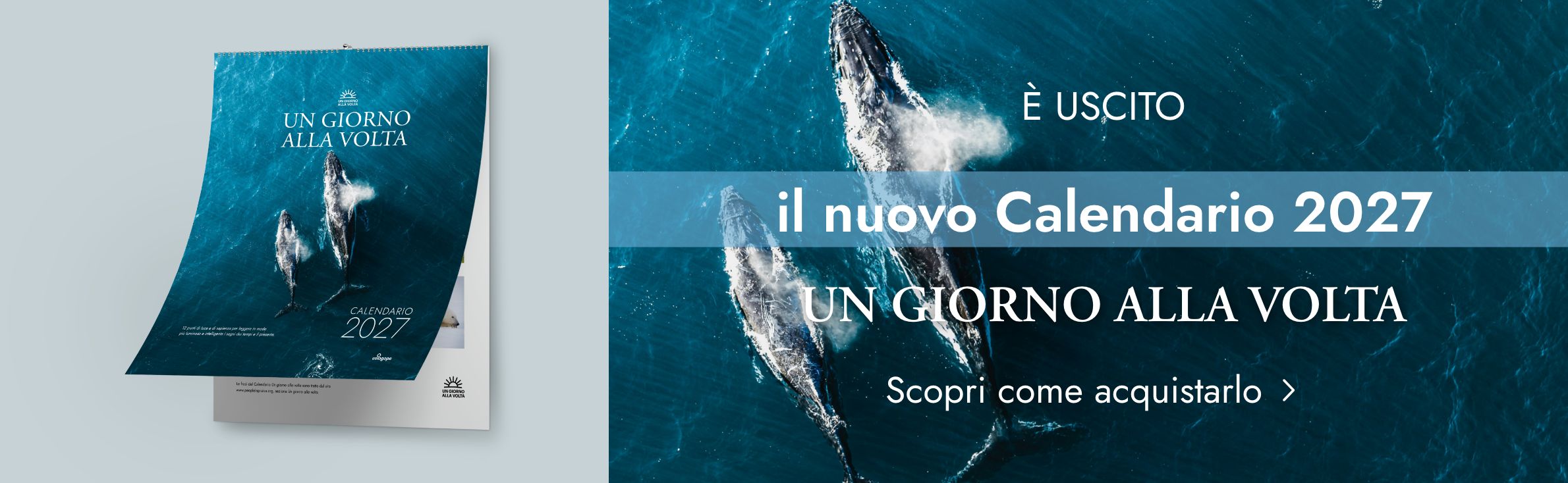 È uscito il Calendario un giorno alla volta 2027